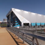 Bridge to the Water Polo Arena, Olympic Park E15